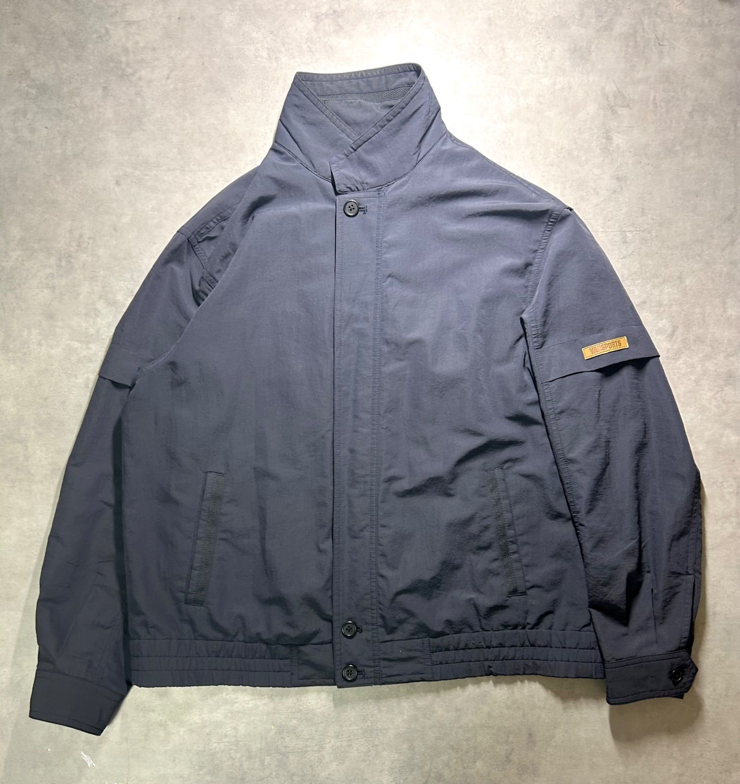 VAN ジャケット サイズM スイング ブルゾン ネイビー