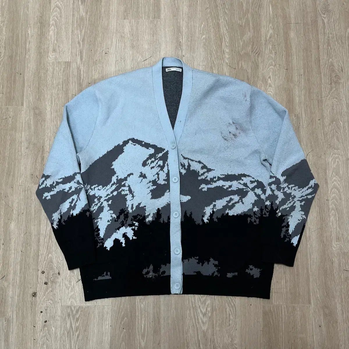 ザラ マウンテン 재카드 カーディガン L-XL/100-105
