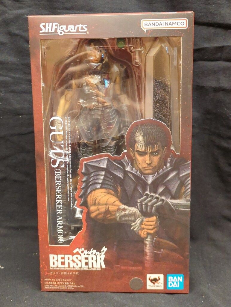 BANDAI SPIRITS S.H.Figuarts ガッツ(狂戦士の甲冑) 12,617円