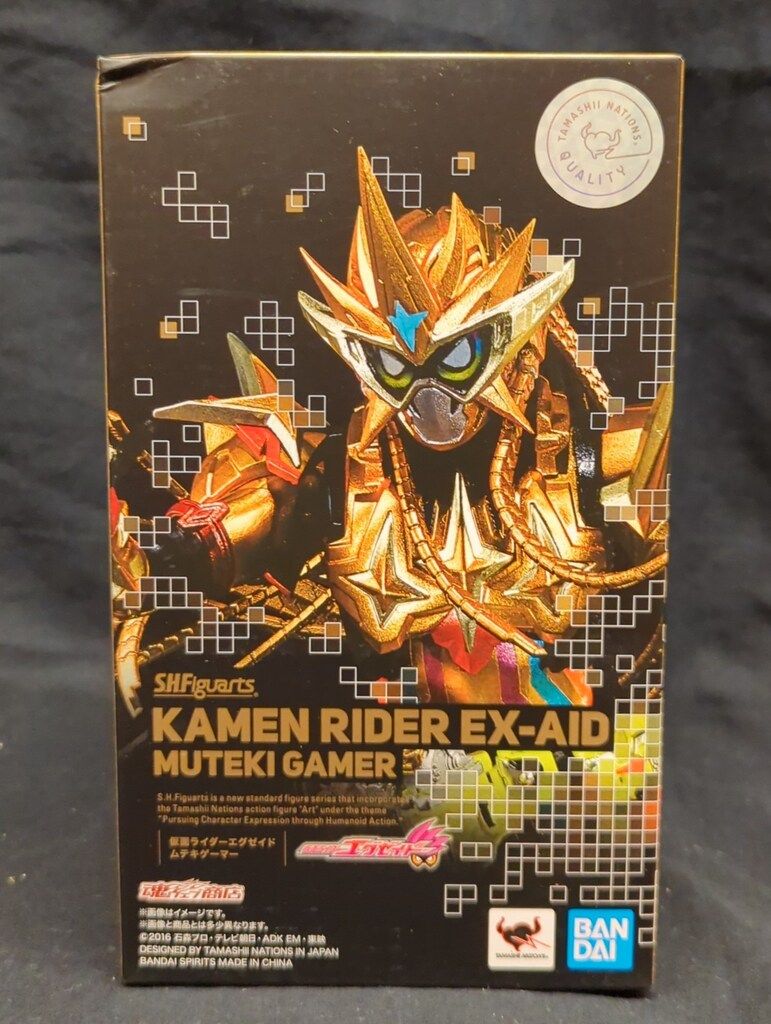 BANDAI SPIRITS S.H.Figuarts 仮面ライダーエグゼイド 仮面ライダーエグゼイド ムテキゲーマー