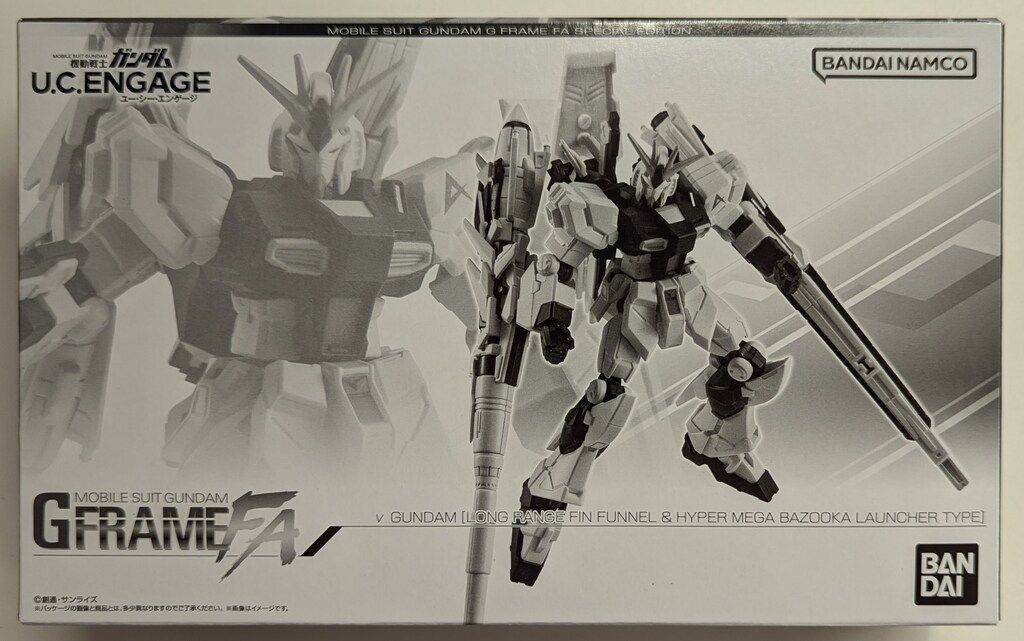 バンダイナムコ GフレームFA 機動戦士ガンダム U.C.エンゲージ νガンダム[LFF&HMBL装備]