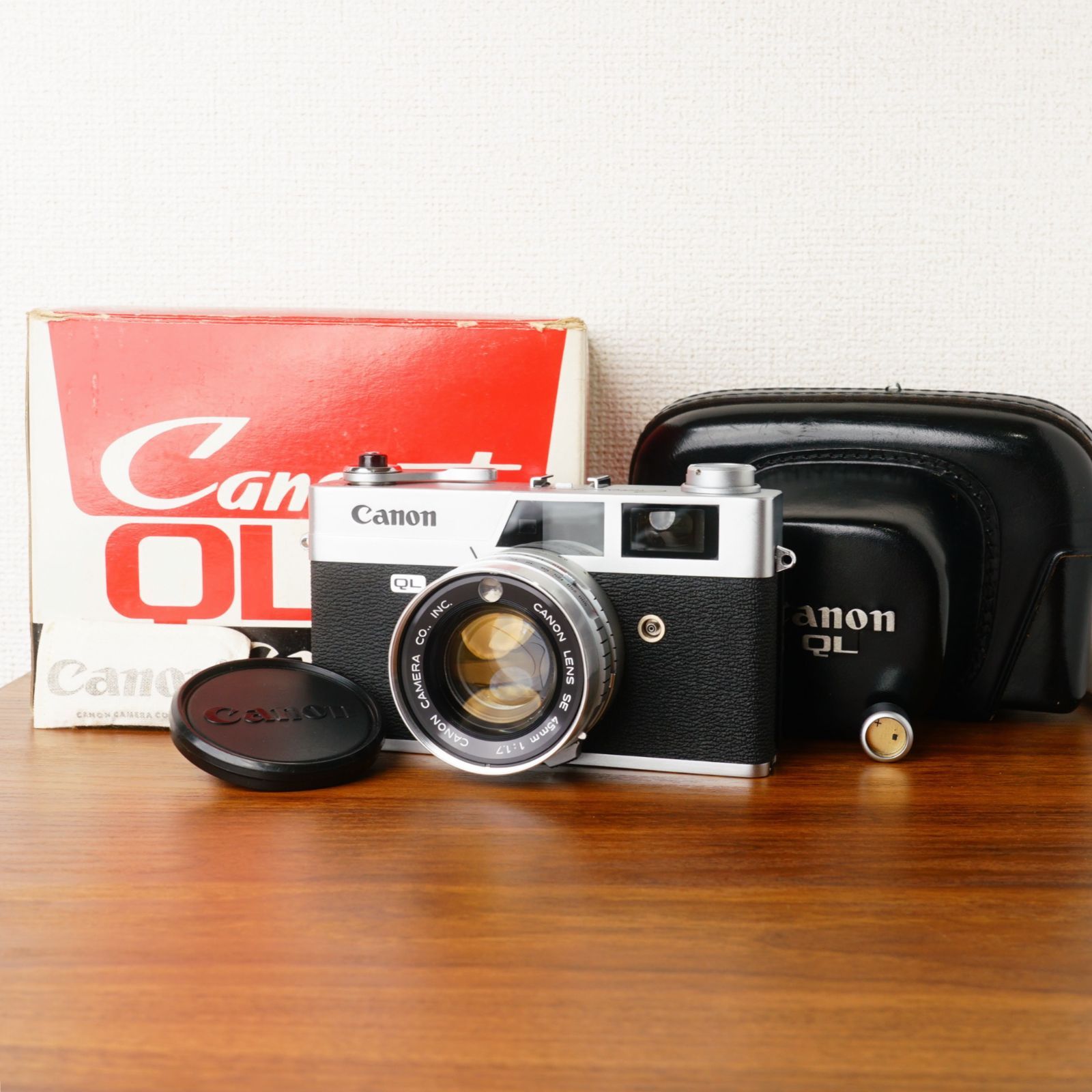 Canonet QL17 元箱付 実写確認済み 完動品 美品 完動・美品】Canon キャノネット QL17 （前期型）元箱セット #88