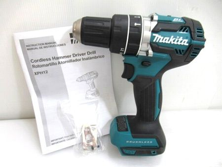マキタ makita 振動ドリルドライバー XPH12 取説日本語表記無し 中国製 中古■