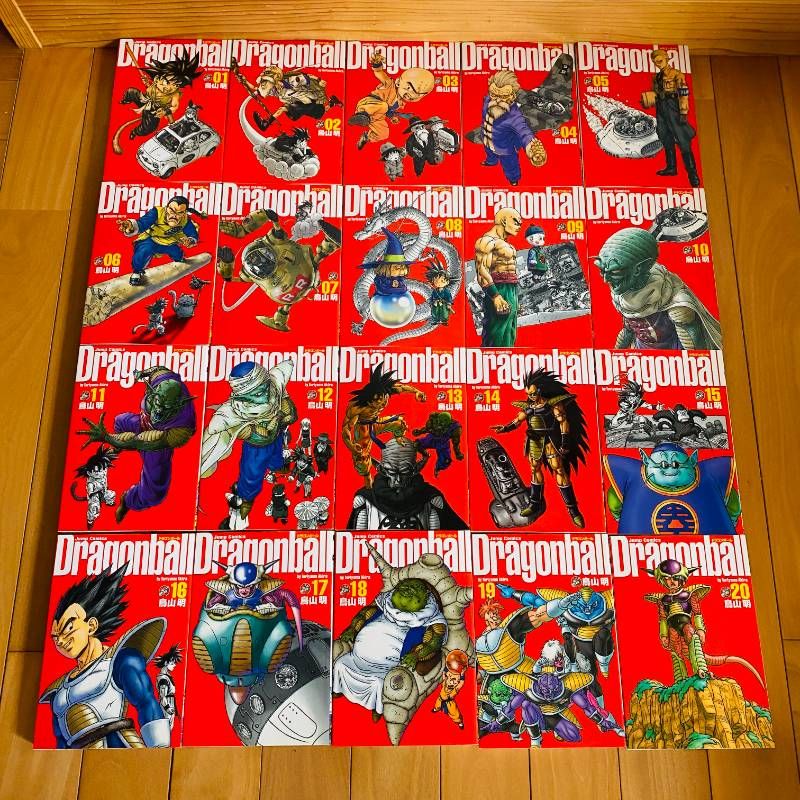 ドラゴンボール 全巻セット 完全版 3巻以降全初版 1-2巻は2冊 鳥山明
