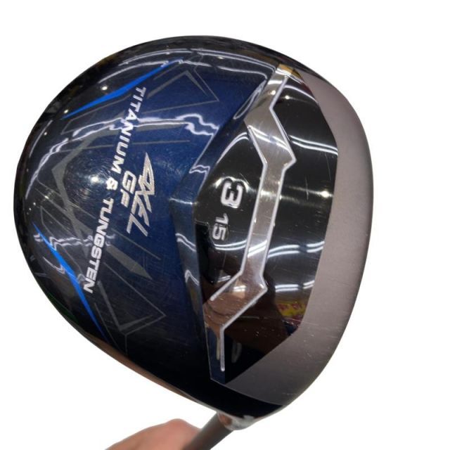 【中古】 つるや AXEL GF 3W フェアウェイウッド FW GF VANQUISH(フェアウェイ) (フレックスS) メンズ 男性用 右利き 右用 Cランク ゴルフクラブ