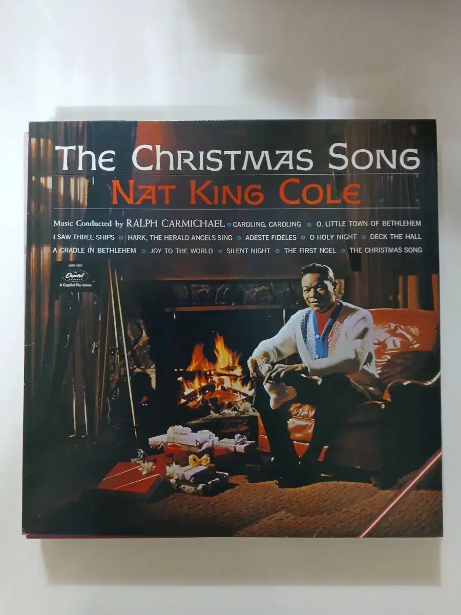 ナット キング コール クリスマス ソング LP NM ／