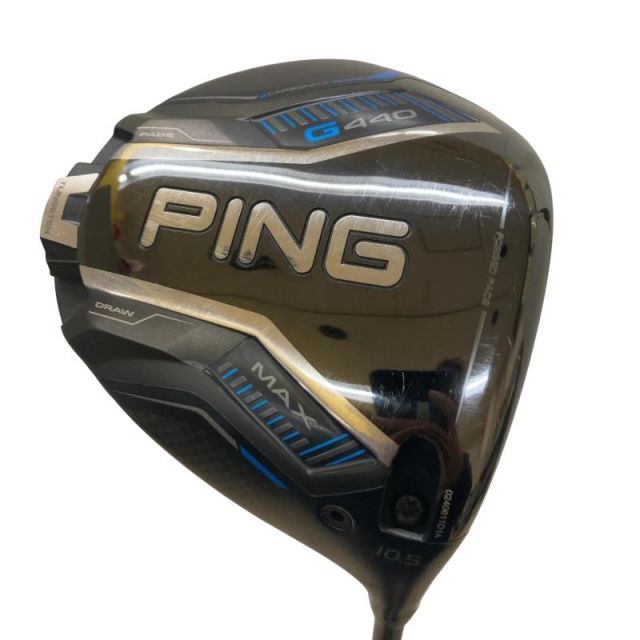 【中古】 ピン G440 MAX 10.5° ドライバー DR 純正特注シャフト (フレックスS) メンズ 男性用 右利き 右用 Cランク ゴルフクラブ