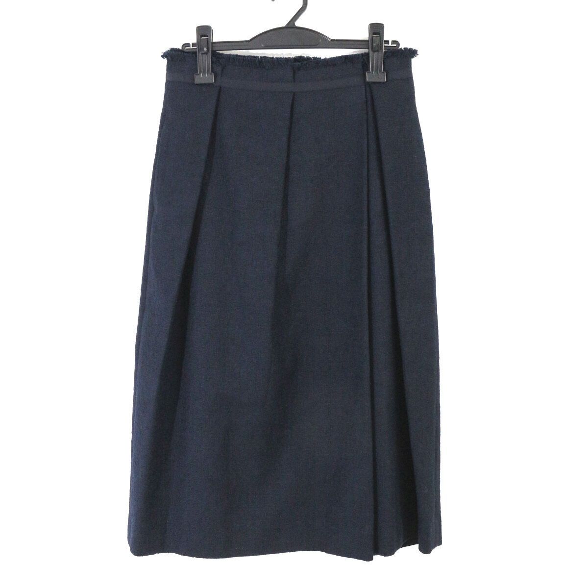 Drawer ドゥロワー FABRICA社 コットンフレアスカート 38 6524-234