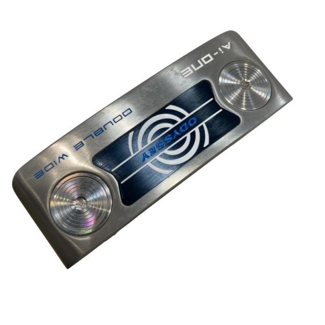 【中古】 オデッセイ Ai-ONE DOUBLE WIDE DB シルバー 34インチ パター PT STROKE LAB 90 スチール (フレックスその他) メンズ 男性用 右利き 右用 Bランク ゴルフクラブ