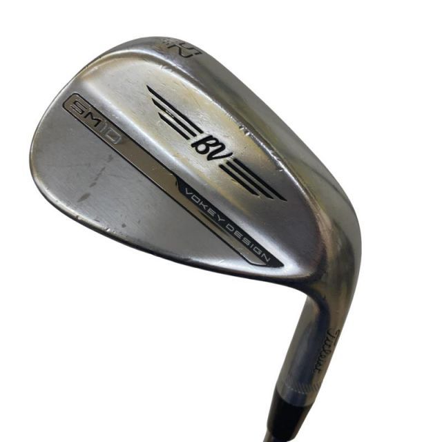 【中古】 タイトリスト VOKEY SPIN MILLED SM10 ツアークロム 52°/08°F ウェッジ WG BV 105 (フレックスその他) メンズ 男性用 右利き 右用 Cランク ゴルフクラブ
