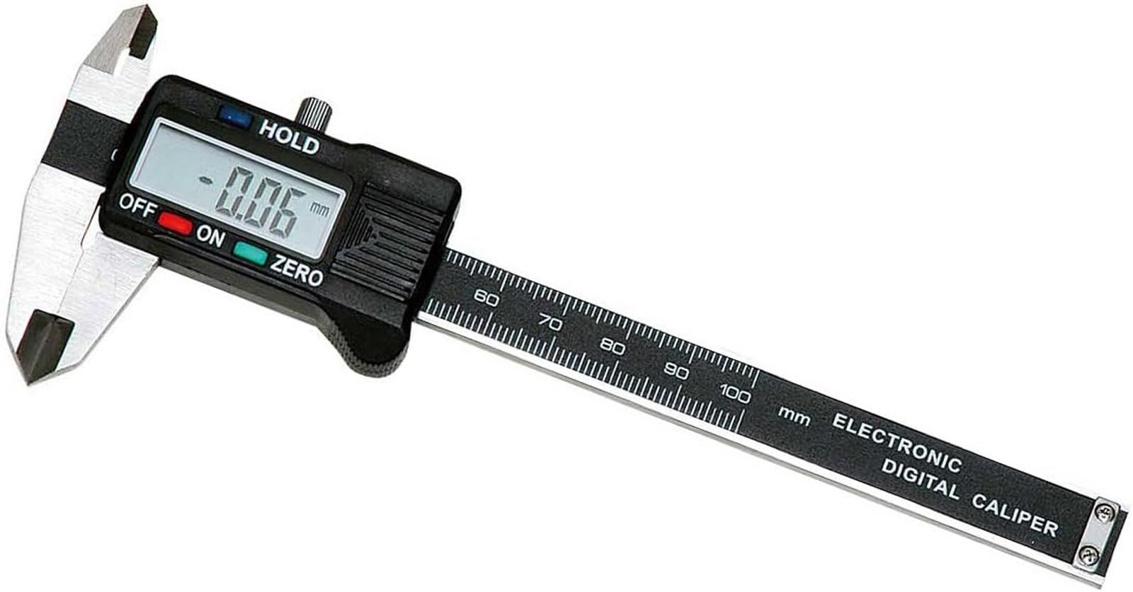 SK11(エスケー11) 測定具 デジタルノギス 最大計測100ｍｍ SDV-100 ゼロセット機能付 収納ケース付 奥行3.9×高さ18×幅7.5cm(沖縄・離島の方発送不可）) 87c1f3d4
