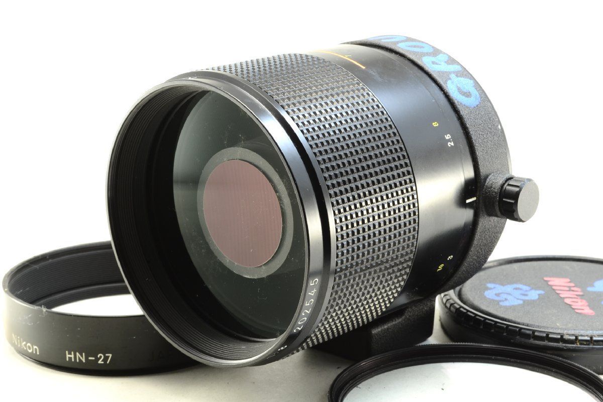 【難有】Nikon REFLEX NIKKOR 500mm F8 New / 前後フィルター付