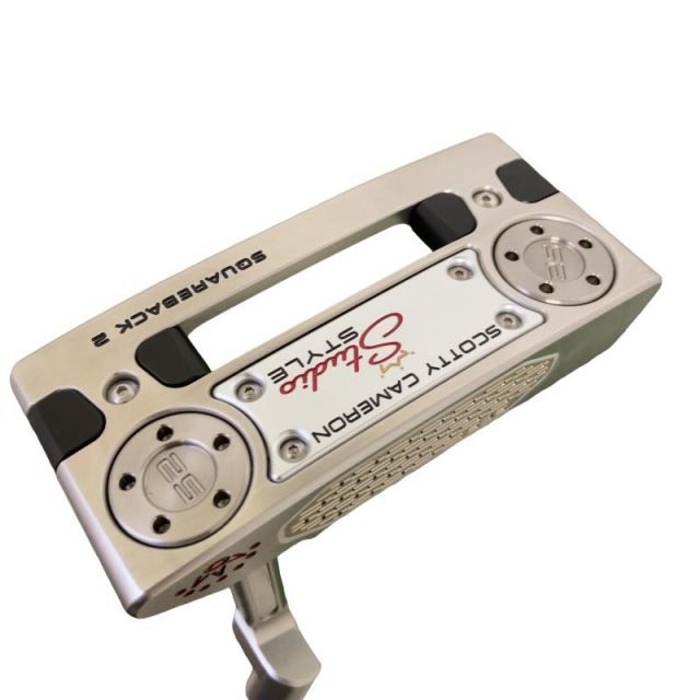 【中古】 タイトリスト SCOTTY CAMERON STUDIO STYLE SQUAREBACK 2 LONG(2025) 38インチ パター PT スチール (フレックスその他) メンズ 男性用 右利き 右用 Aランク ゴルフクラブ