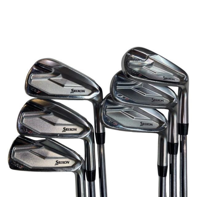 【中古】 ダンロップ SRIXON ZX7 6S アイアンセット IR Dynamic Gold D.S.T (フレックスS) メンズ 男性用 右利き 右用 Cランク ゴルフクラブ