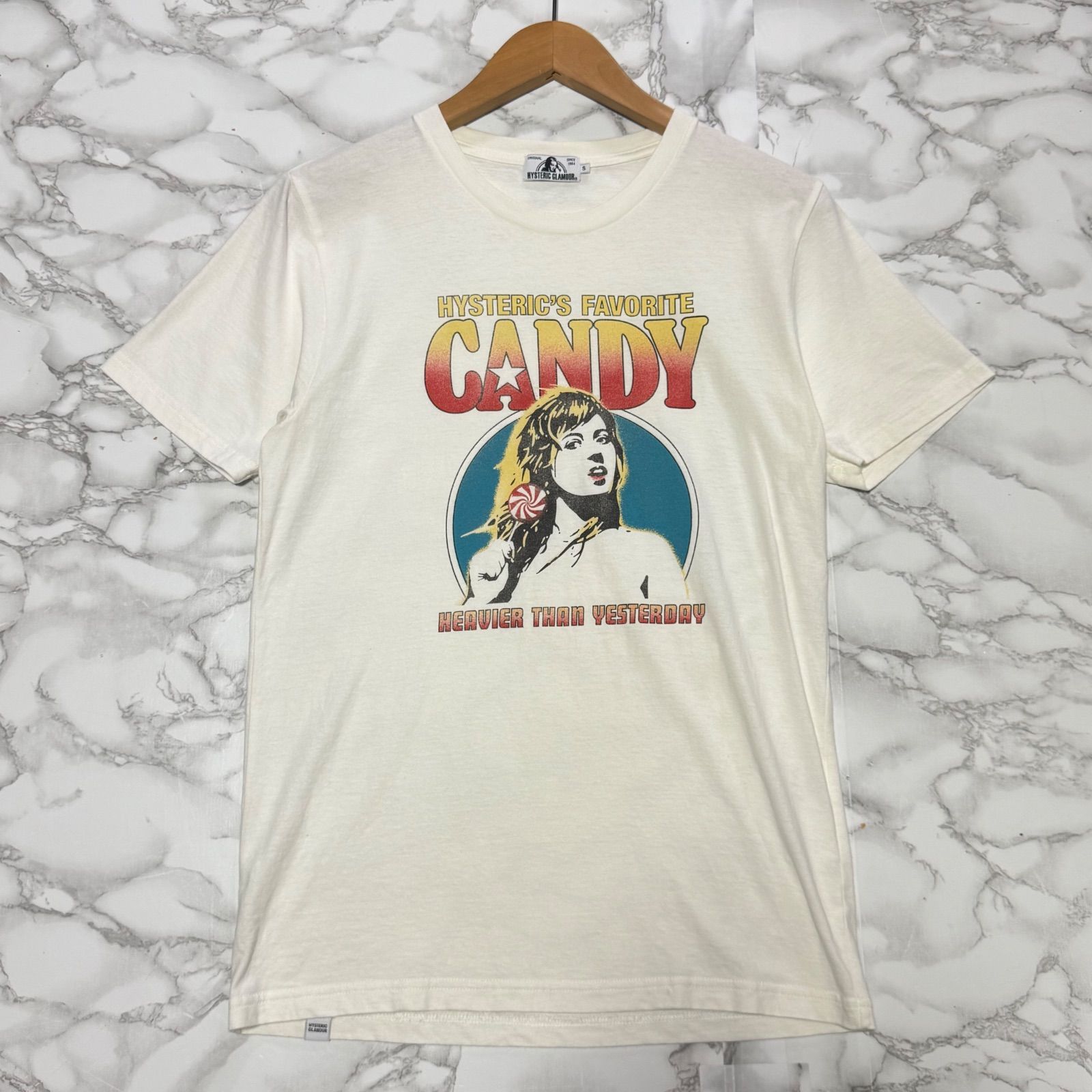 HYSTERIC GLAMOUR ヒステリックグラマー パーカー ブルー マルチカラー 