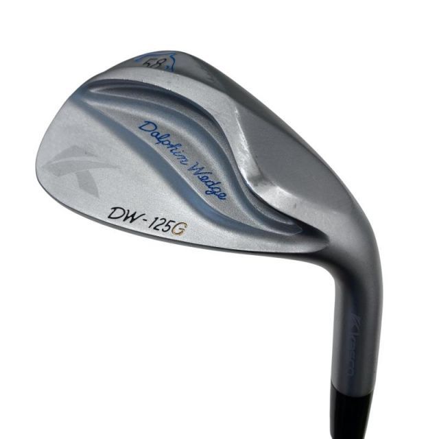 【中古】 キャスコ Dolphin Wedge DW-125G シルバー 58° ウェッジ WG Dolphin DP-231 (フレックスその他) メンズ 男性用 右利き 右用 Cランク ゴルフクラブ