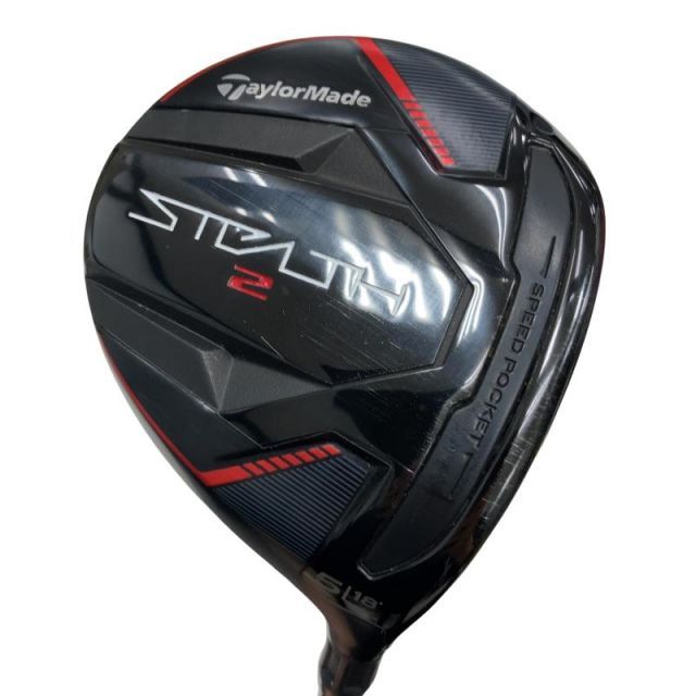 【中古】 テーラーメイド STEALTH2 5W フェアウェイウッド FW TENSEI RED TM50(STEALTH FW) (フレックスS) メンズ 男性用 右利き 右用 Cランク ゴルフクラブ