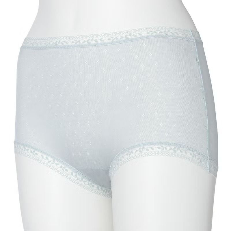 新品未使用 KID BLUE キッドブルー 25サマーキャットメッシュ[ショートカルソン] インナー ブラジャー ミント L ヒップ90～98cm KIBA180-362 管理番号：1095-1650