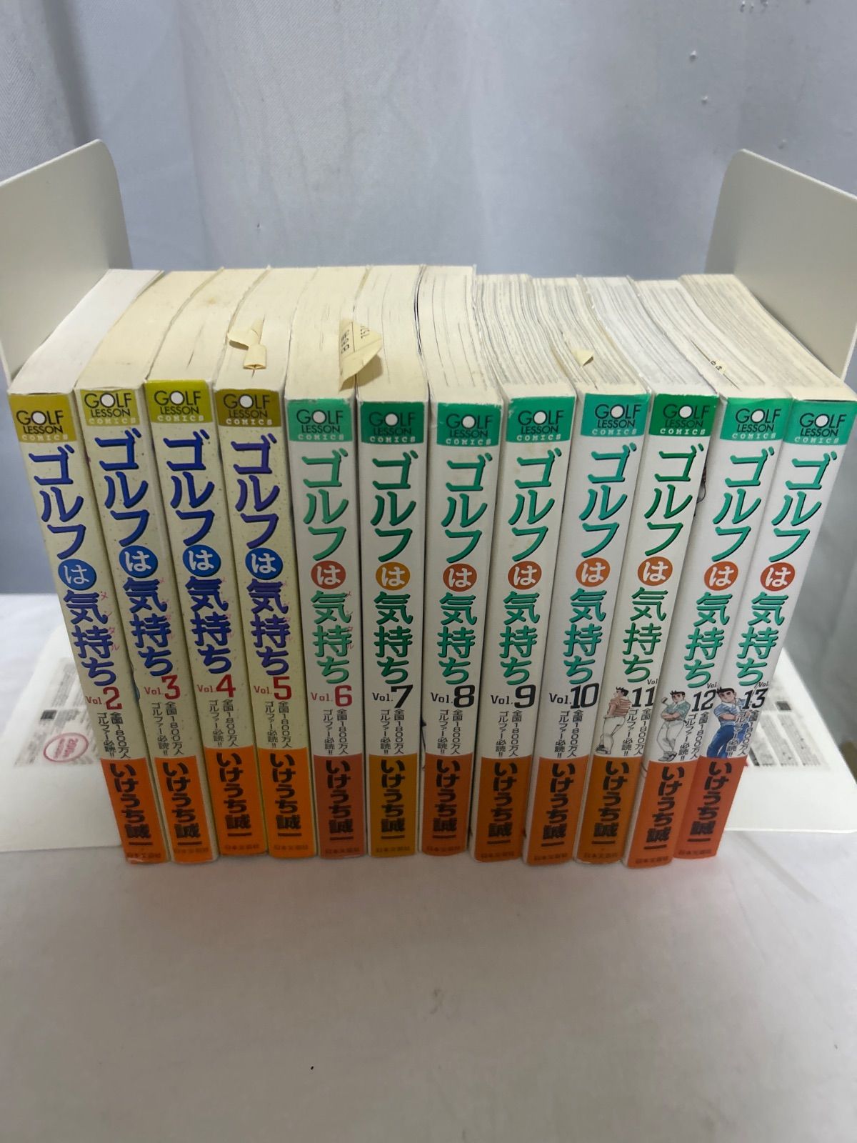 ゴルフは気持ち 2-13巻 いけうち誠 ゴルフコミック 漫画セット 【_sx-lt】