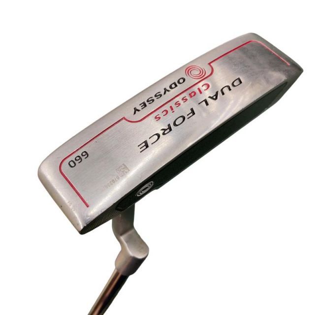 【中古】 オデッセイ DUAL FORCE Classics 660 33インチ パター PT スチール (フレックスその他) メンズ 男性用 右利き 右用 Cランク ゴルフクラブ