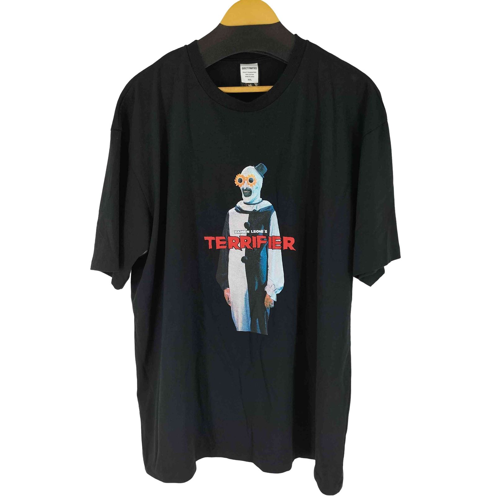 ユーズドフルギ USED古着 {{TERRIFIER}} WASHED HEAVY WEIGHT T-SHIRT(TYPE-2) メンズ JPN：XXL