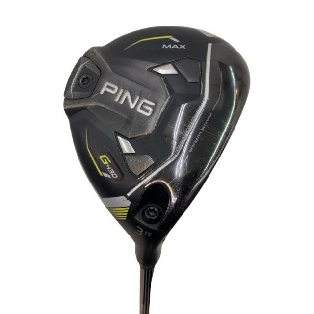 【中古】 ピン G430 MAX 3W フェアウェイウッド FW リシャフト (フレックスその他) メンズ 男性用 右利き 右用 Cランク ゴルフクラブ