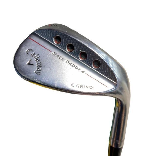 【中古】 キャロウェイ MACK DADDY 4 クロムメッキ 56°/08°C ウェッジ WG NS PRO MODUS3 TOUR120 (フレックスS) メンズ 男性用 右利き 右用 Cランク ゴルフクラブ