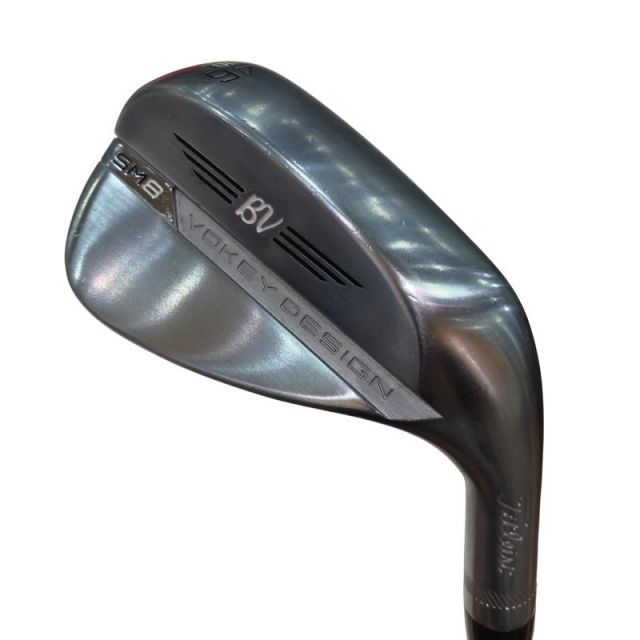 【中古】 タイトリスト VOKEY SPIN MILLED SM8 ツアークロム 46°/10°F ウェッジ WG 純正特注シャフト (フレックスS) メンズ 男性用 右利き 右用 Cランク ゴルフクラブ