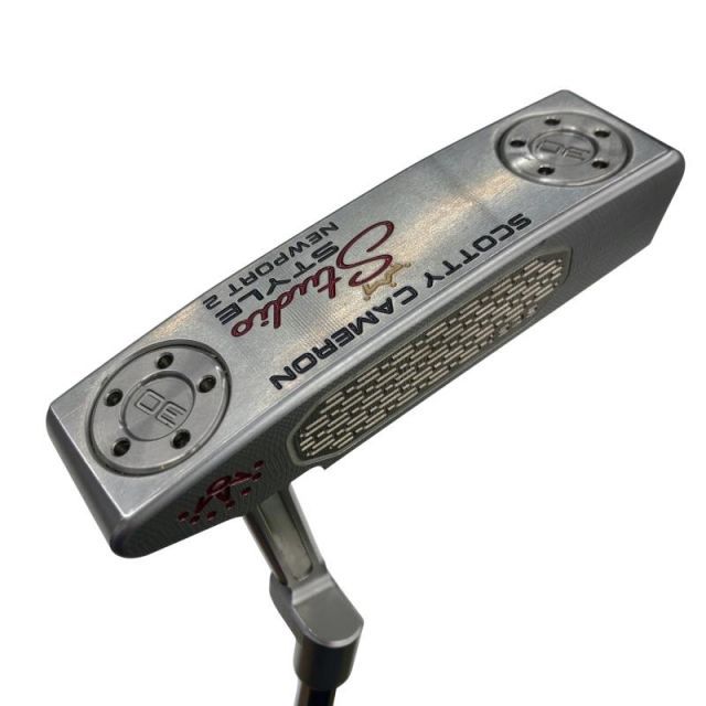 【中古】 タイトリスト SCOTTY CAMERON STUDIO STYLE NEWPORT 2(2025) 34インチ パター PT スチール (フレックスその他) メンズ 男性用 右利き 右用 Cランク ゴルフクラブ