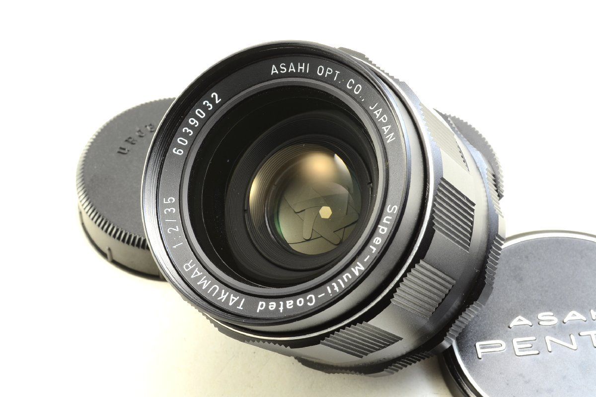 【並品・外観キレイ】Asahi Super Multi Coated TAKUMAR 35mm F2 / M42マウント