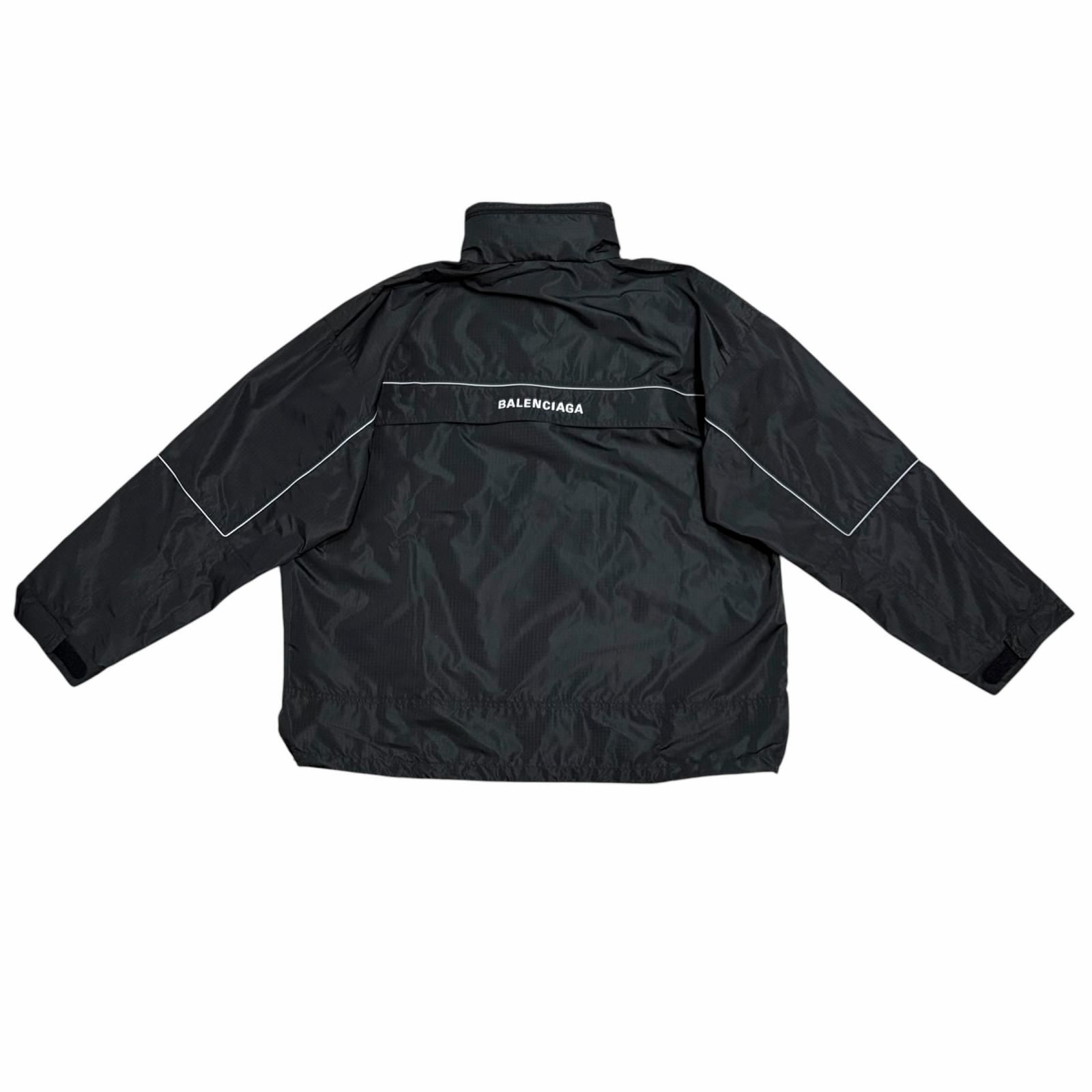 BALENCIAGA/L (48) /ブラック /ナイロンジャケット /型番556229 - メルカリ