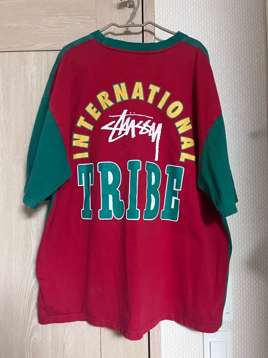00s オールド STUSSY インターナショナル トライブ Tシャツ 半袖