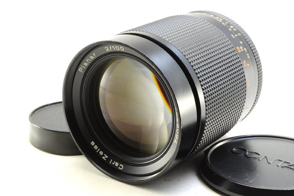 【並品】CONTAX Planar 100mm F2 / AEG