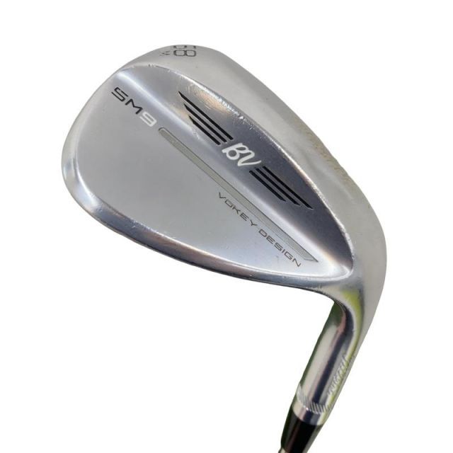 【中古】 タイトリスト VOKEY SPIN MILLED SM9 ツアークロム 58°/08°M ウェッジ WG Dynamic Gold (フレックスS) メンズ 男性用 右利き 右用 Dランク ゴルフクラブ