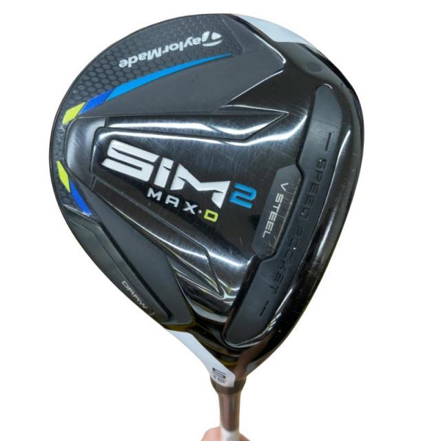 【中古】 テーラーメイド SIM2 MAX-D 5W フェアウェイウッド FW TENSEI BLUE TM50(SIM2 FW) (フレックスSR) メンズ 男性用 右利き 右用 Cランク ゴルフクラブ