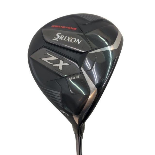 【中古】 ダンロップ SRIXON ZX Mk II 3W フェアウェイウッド FW 純正特注シャフト (フレックスS) メンズ 男性用 右利き 右用 Cランク ゴルフクラブ