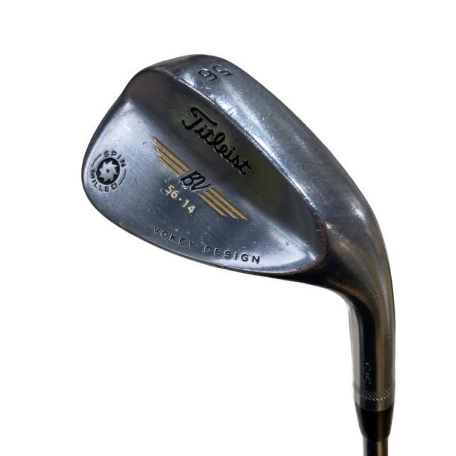 【中古】 タイトリスト VOKEY SPIN MILLED C-C 56°/14° ウェッジ WG Dynamic Gold (フレックスS) メンズ 男性用 右利き 右用 Cランク ゴルフクラブ