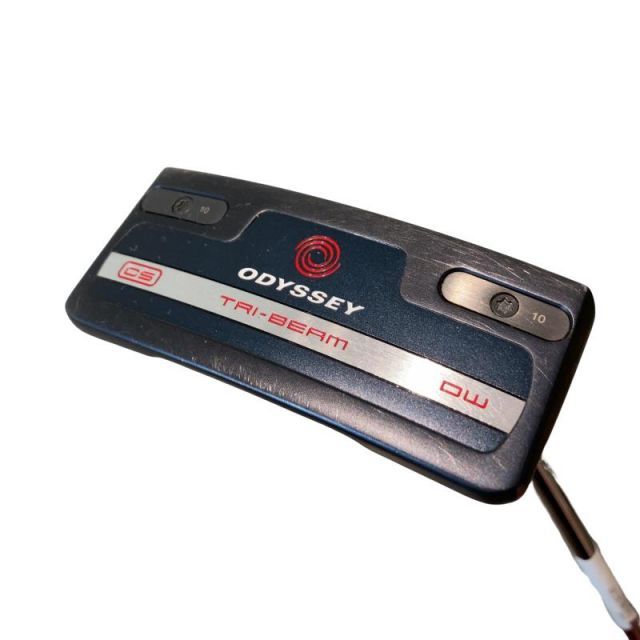 【中古】 オデッセイ TRI-BEAM DOUBLE WIDE CS 34インチ パター PT STROKE LAB(2023) (フレックスその他) メンズ 男性用 右利き 右用 Bランク ゴルフクラブ