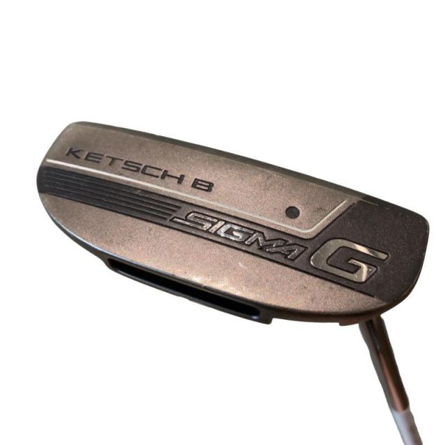 【中古】 ピン SIGMA G KETSCH B ブラック 34インチ(PP60) パター PT スチール (フレックスその他) メンズ 男性用 右利き 右用 Cランク ゴルフクラブ
