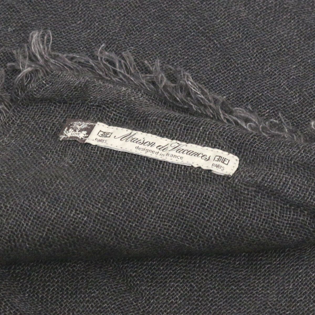 美品 24SS メゾンドバカンス リネン ストール linen STOLE L'Appartement購入 Maison De Vacances メゾンドバカンス 24SS STOLE