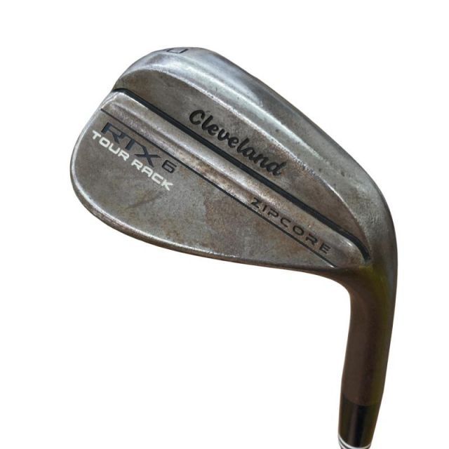【中古】 クリーブランド Cleveland RTX-6 ZIPCORE ツアーラック(ノーメッキ) 50°/10° MID ウェッジ WG 純正特注シャフト (フレックスS) メンズ 男性用 右利き 右用 Cランク ゴルフクラブ