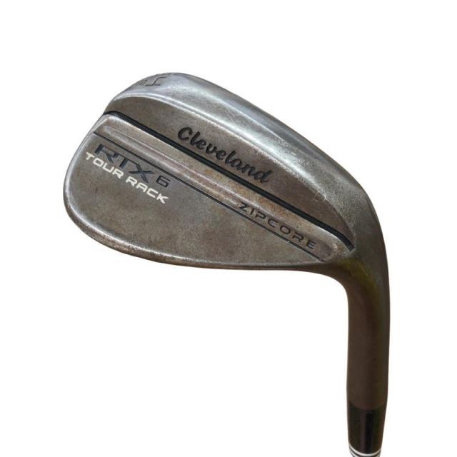 【中古】 クリーブランド Cleveland RTX-6 ZIPCORE ツアーラック(ノーメッキ) 54°/10° MID ウェッジ WG 純正特注シャフト (フレックスS) メンズ 男性用 右利き 右用 Cランク ゴルフクラブ