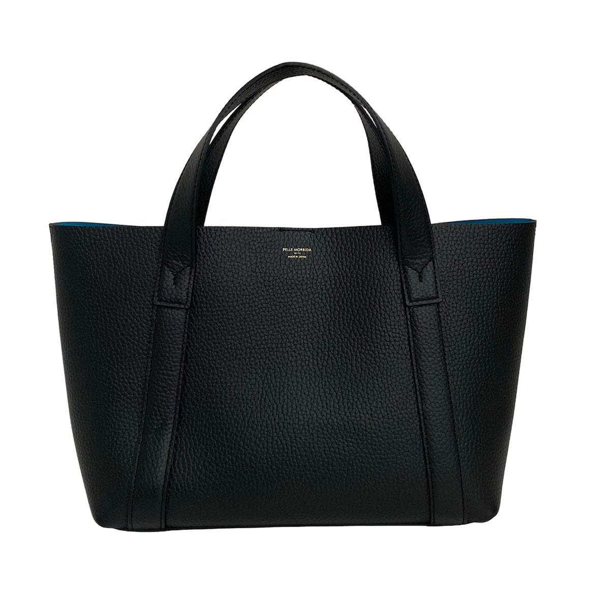 pelle morbida(ペッレモルビダ) トートバッグ美品 テーラマリーナ 黒 レザー