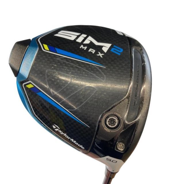 【中古】 テーラーメイド SIM2 MAX 9° ドライバー DR TENSEI BLUE TM50(SIM2 DR) (フレックスS) メンズ 男性用 右利き 右用 Dランク ゴルフクラブ