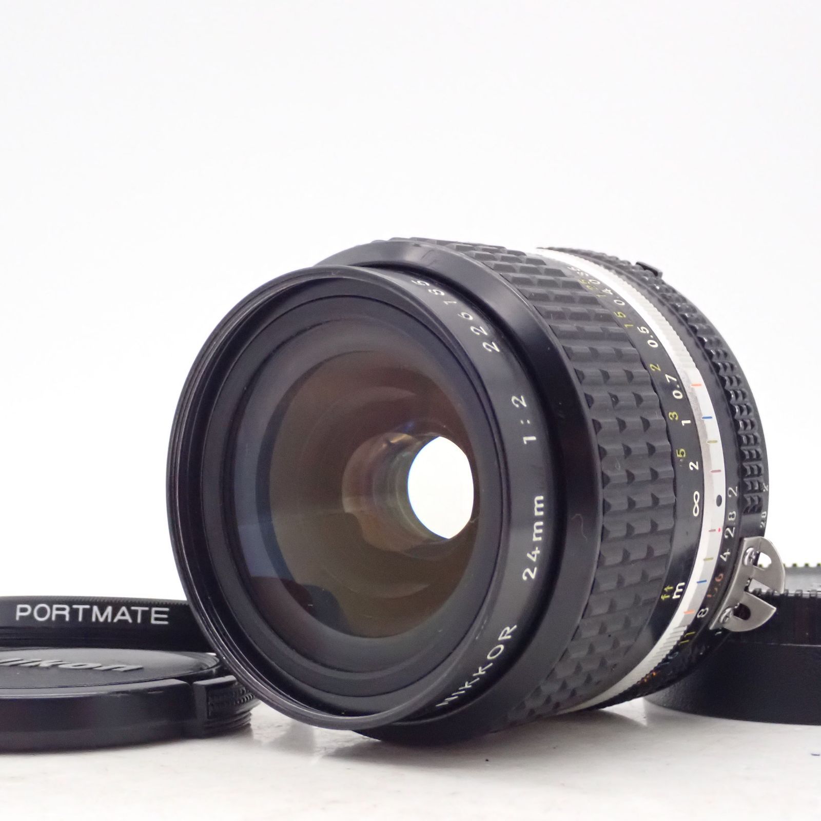 光学美品 Nikon Ai-s Ais Nikkor 24mm f2 広角 単焦点 プライム マニュアル オールドレンズ 226185