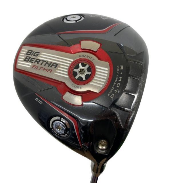 【中古】 キャロウェイ BIG BERTHA ALPHA 815 9° ドライバー DR Speeder 661 EVOLUTION (フレックスS) メンズ 男性用 右利き 右用 Cランク ゴルフクラブ
