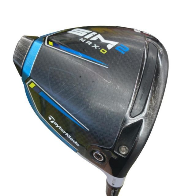 【中古】 テーラーメイド SIM2 MAX-D 10.5° ドライバー DR 純正特注シャフト (フレックスSR) メンズ 男性用 右利き 右用 Cランク ゴルフクラブ
