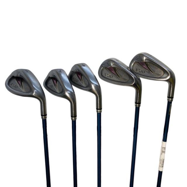 【中古】 ダンロップ XXIO(2014) 6S(ボルドー) レディース アイアンセット IR XXIO MP800L(アイアン)ボルドー (フレックスA) レディース 女性用 右利き 右用 Cランク ゴルフクラブ
