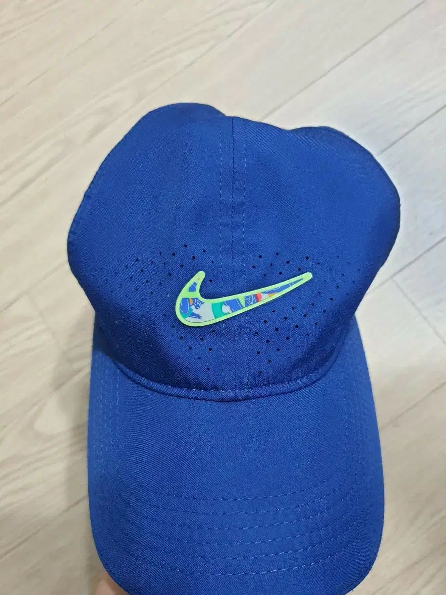 NIKE ランニング ブルー ハワイアン キャップ 帽子