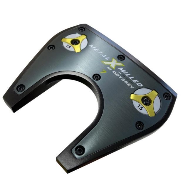 【中古】 オデッセイ METAL-X MILLED #7 34インチ パター PT スチール (フレックスその他) メンズ 男性用 右利き 右用 Cランク ゴルフクラブ